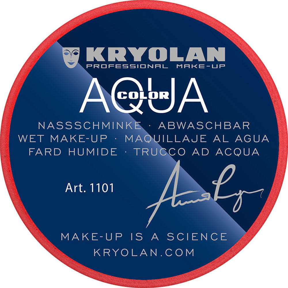 8ml Kryolan Aquacolor 079 Red