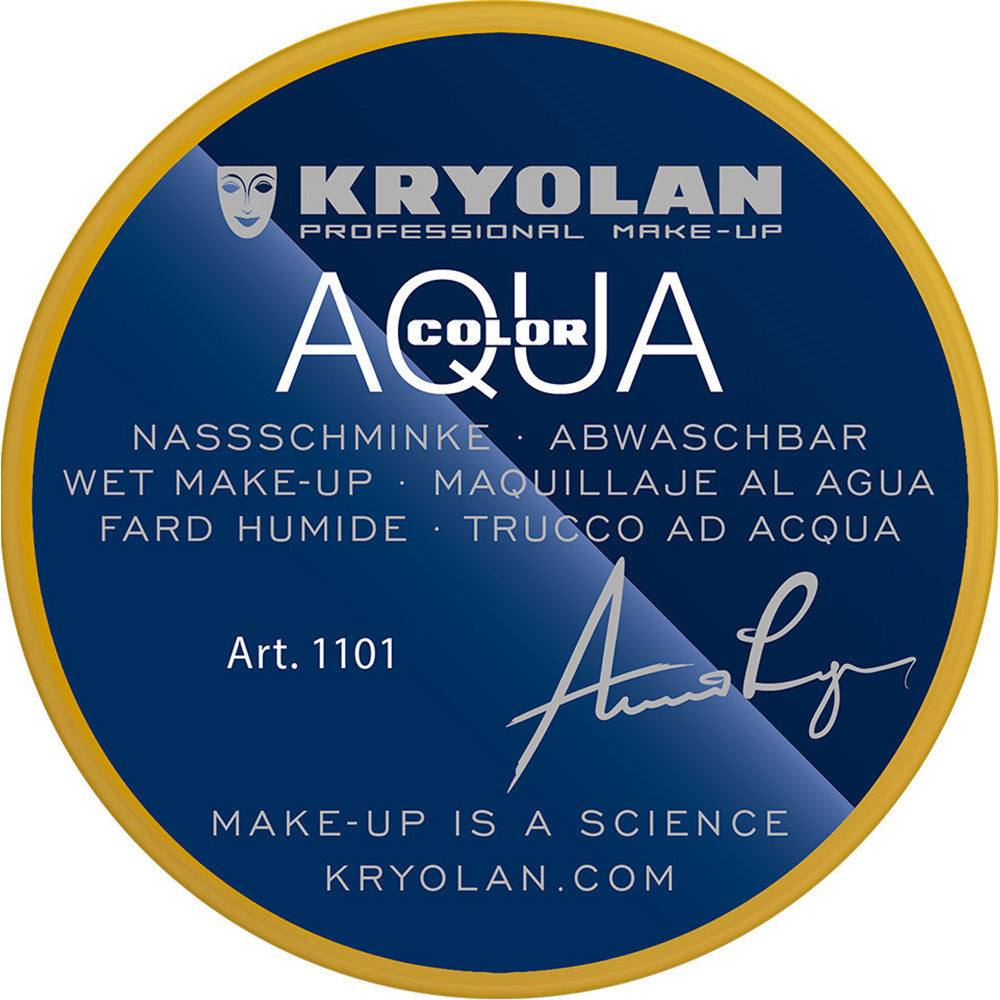 8ml Kryolan Aquacolor 509 Yellow