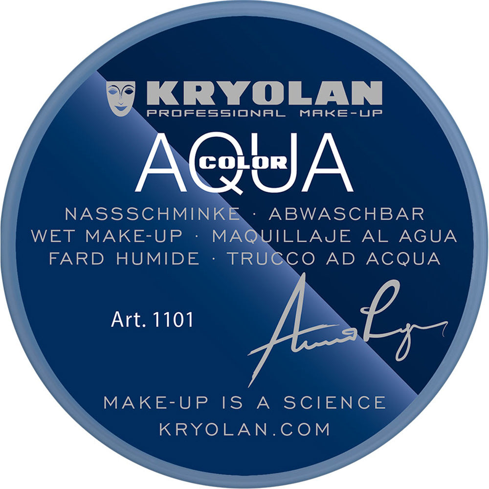 8ml Kryolan Aquacolor B5 Blue