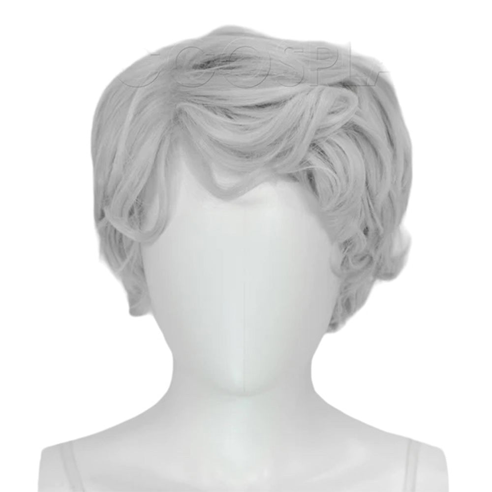 Epic Cosplay Aion Wig Silvery Grey Front View