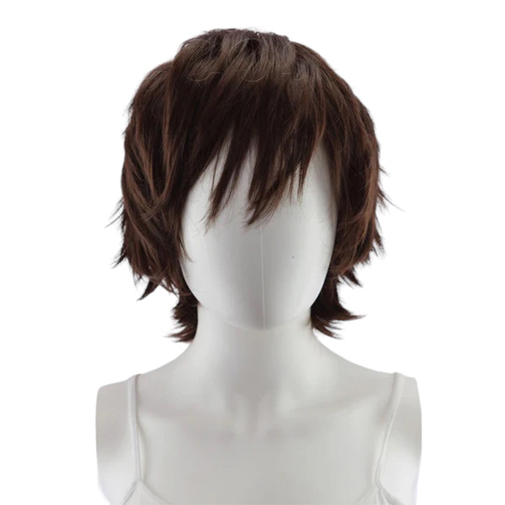 Epic Cosplay Apollo Wig Dark Brown Front View