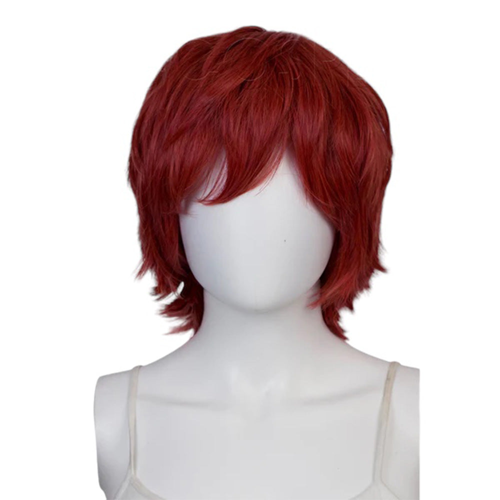Epic Cosplay Apollo Wig Dark Red Front View