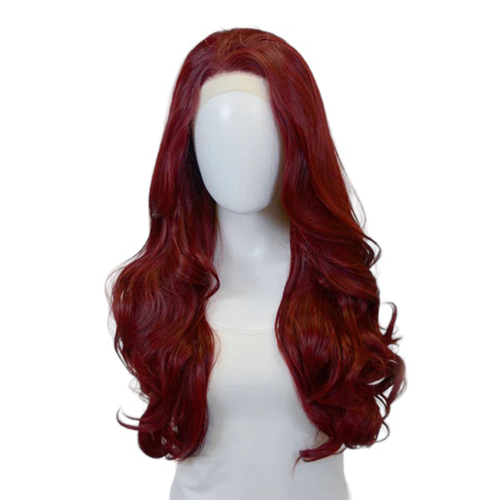 Epic Cosplay Astraea Wig Burgundy Red Front View