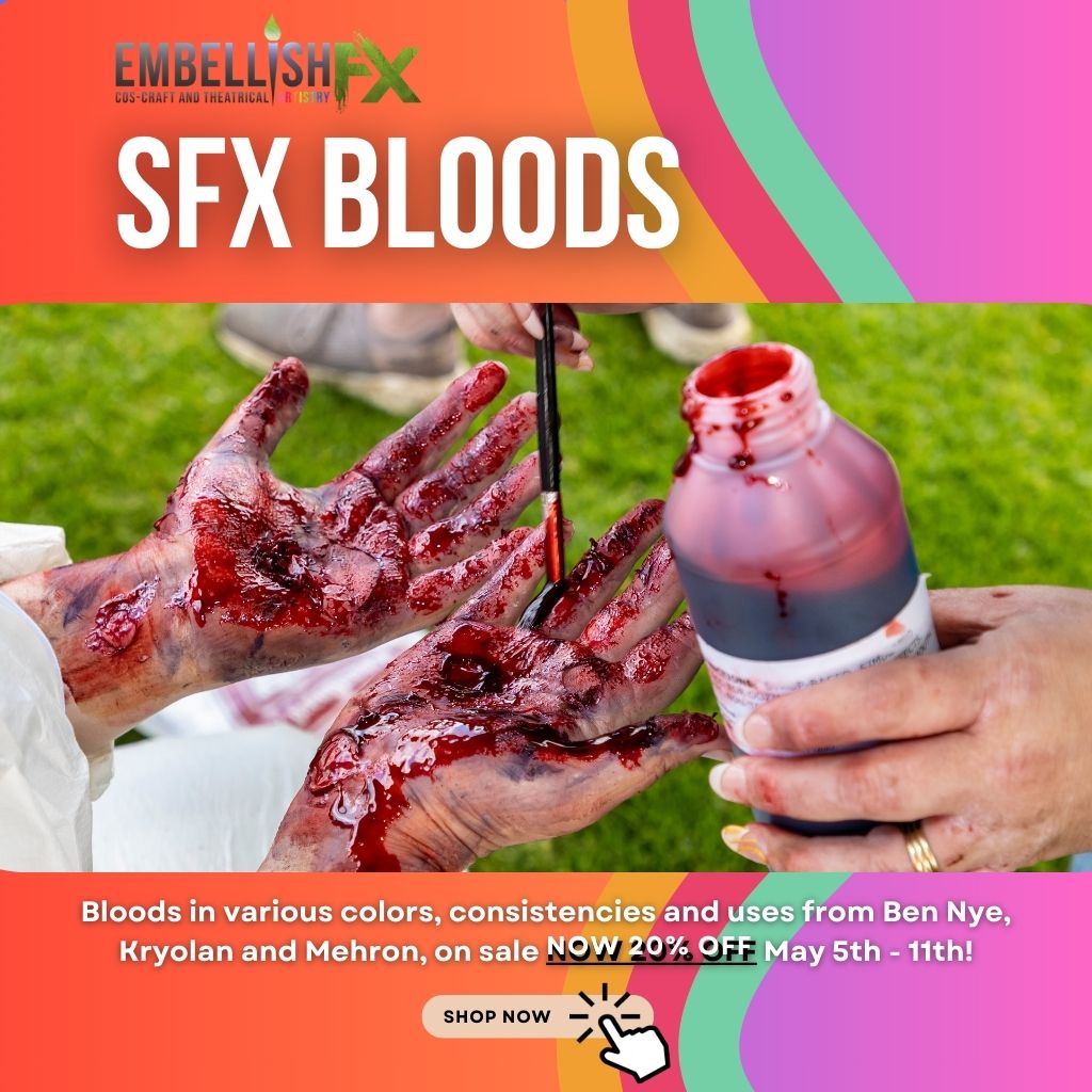 SFX Blood 20% off from May 5 to May 11