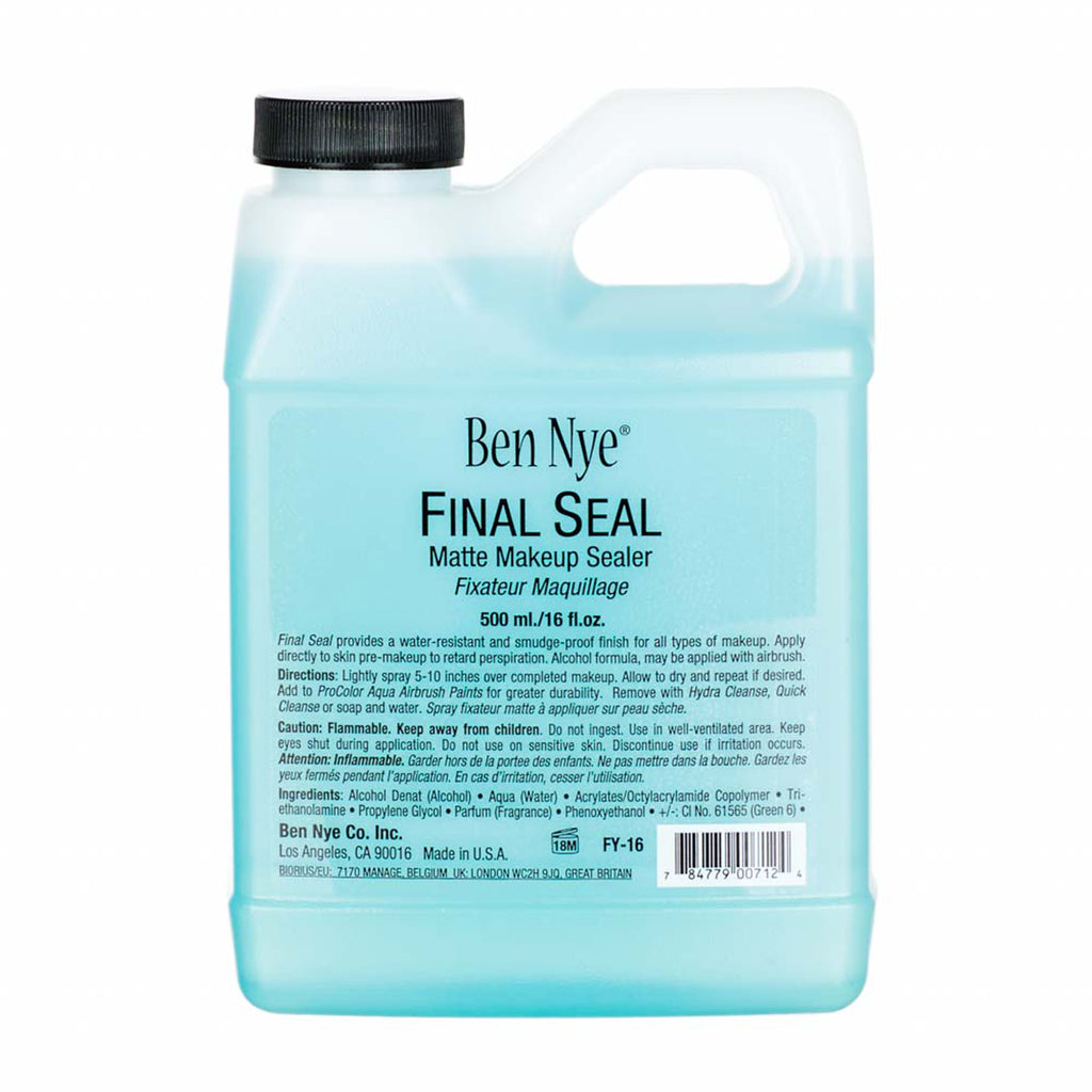 Ben Nye Final Seal Matte Makeup Setting Spray 16 ounce FY-16