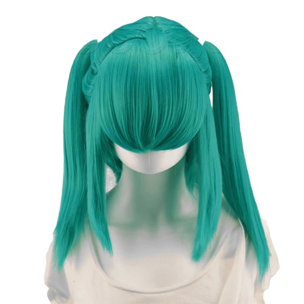 Epic Cosplay Gaia Wig Vocaloid Green Front View