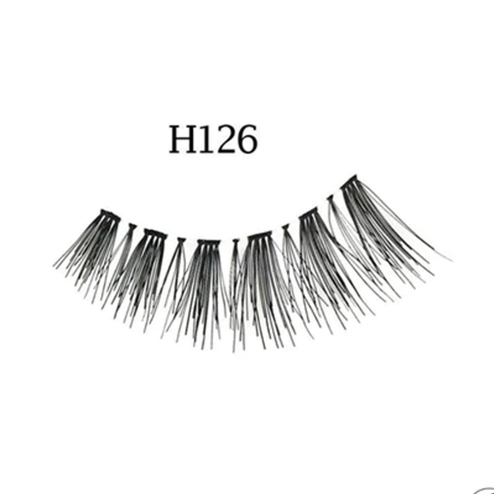 Eldora H126 Human Hair False Eyelashes