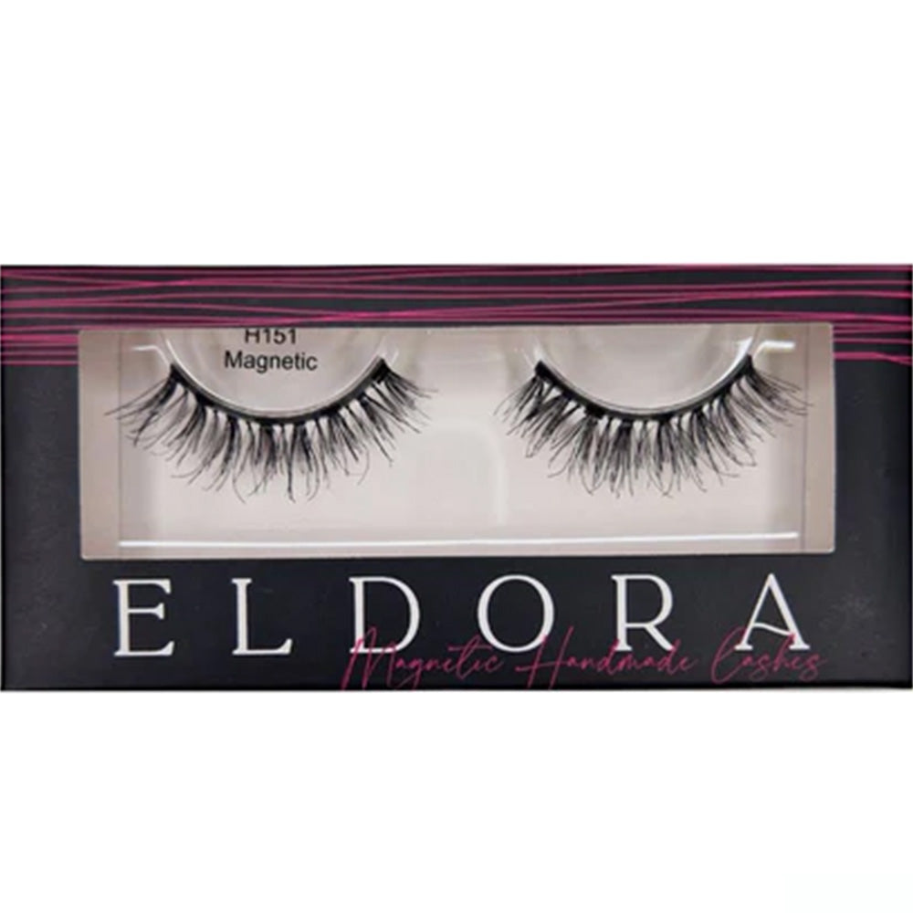 Eldora H151 Human Hair Magnetic False Eyelashes