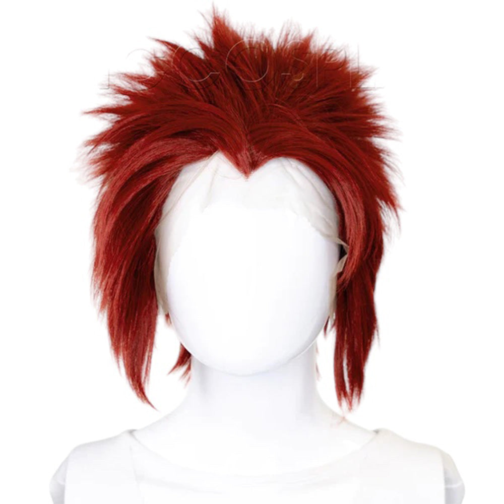 Epic Cosplay Hades Wig Dark Red Front View