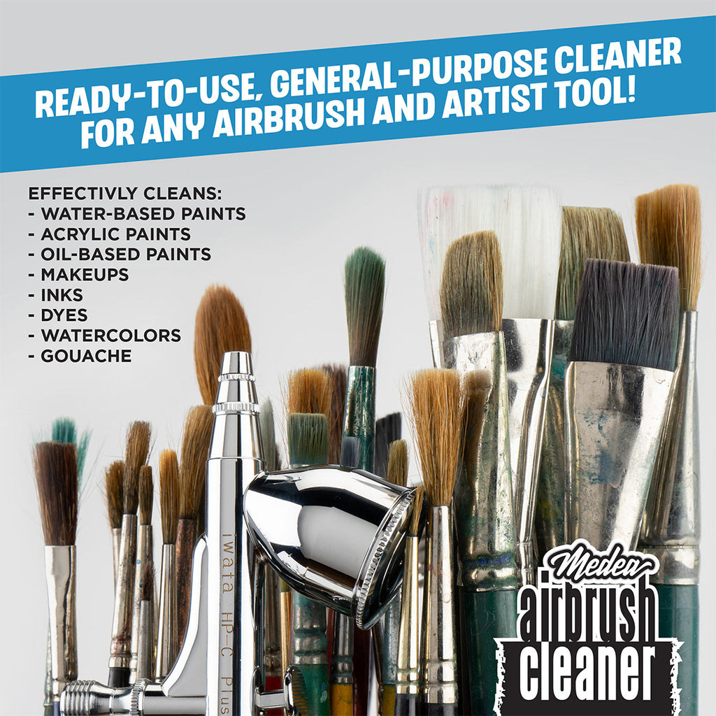 Iwata Airbrush Cleaner 16oz, Part 650016 Tips 2