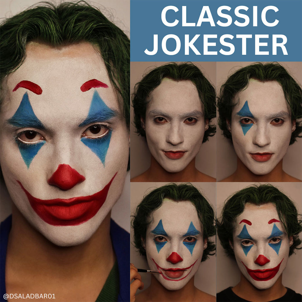 Mehron Jokester Character Makeup Kit classic jokester