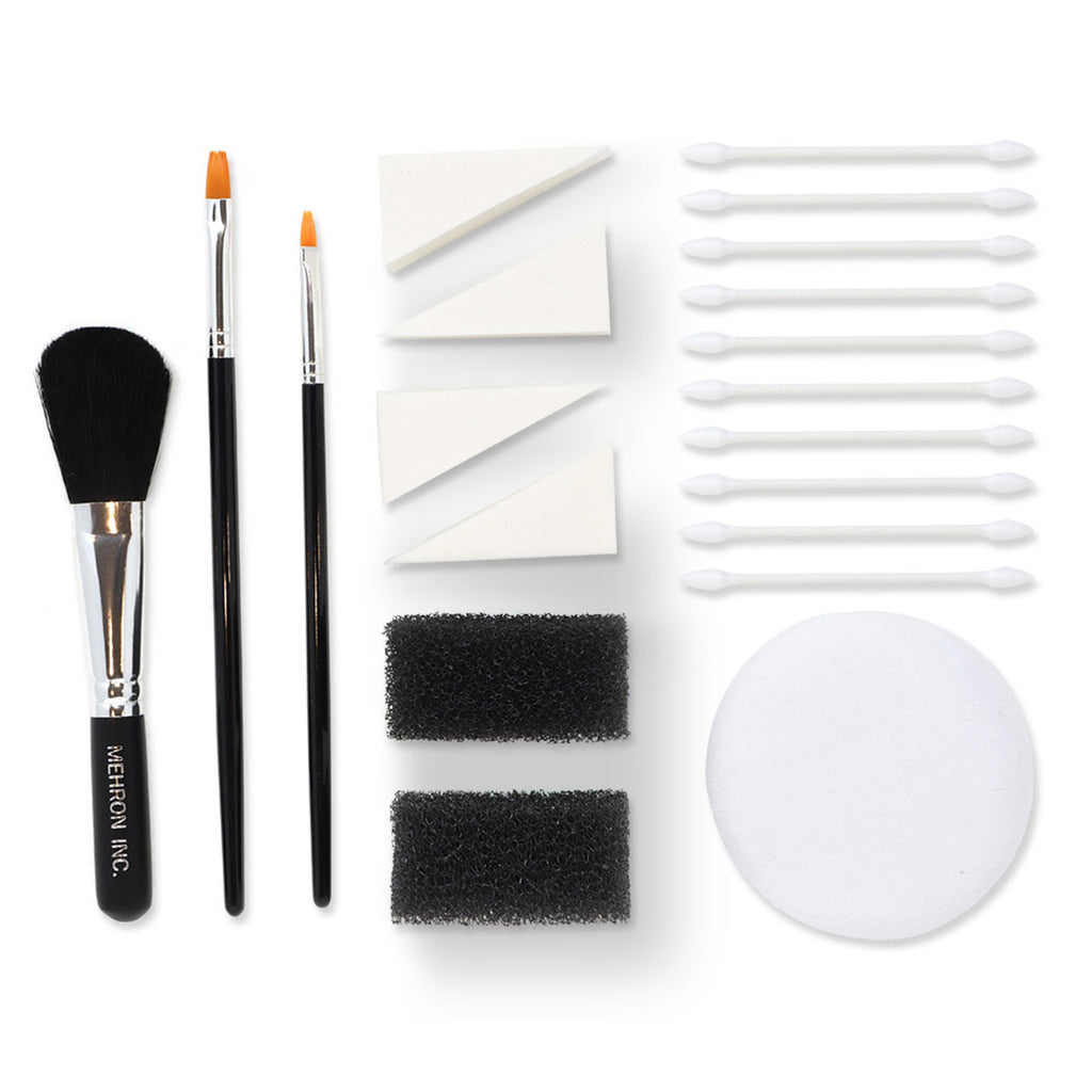 Mehron Creamblend All-Pro Makeup Kit Tools