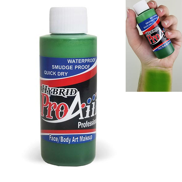 ProAiir Hybrid Waterproof Makeup Size 4oz Color Green Screen
