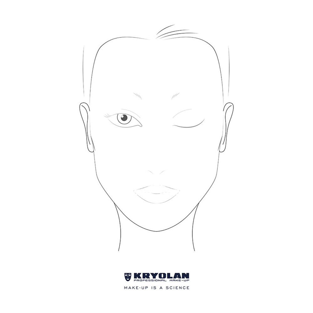 Kryolan Professional Makeup Charts