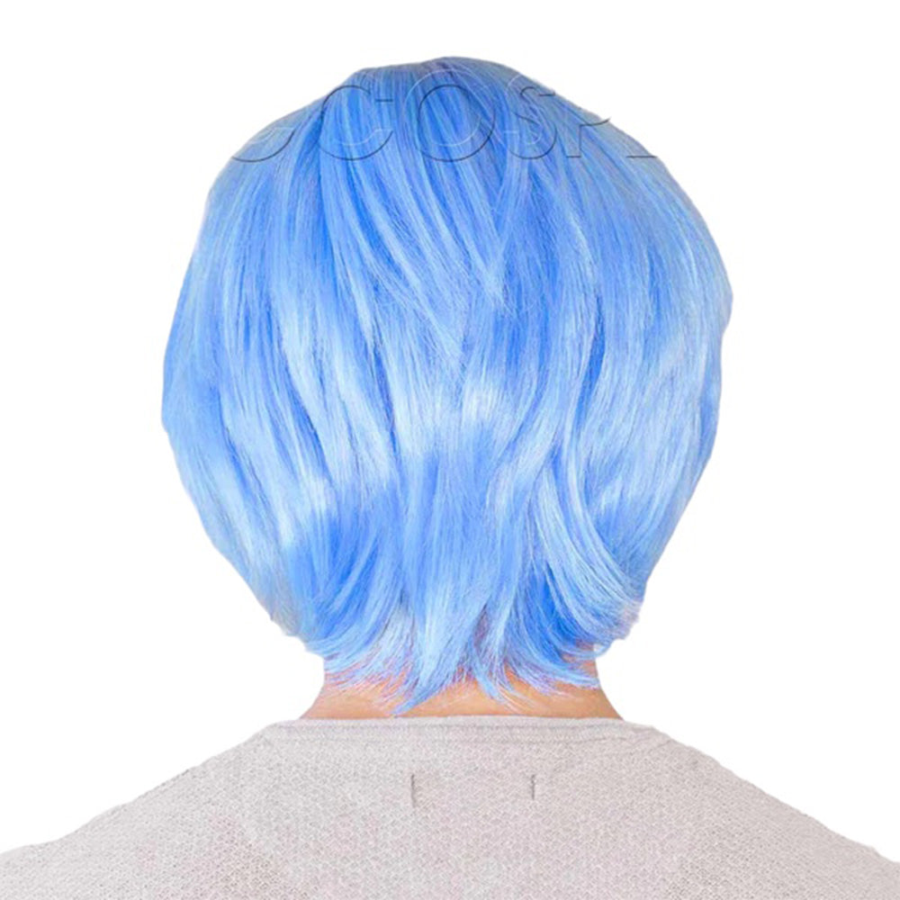 Epic Cosplay Aether Wig Light Blue Mix Back View