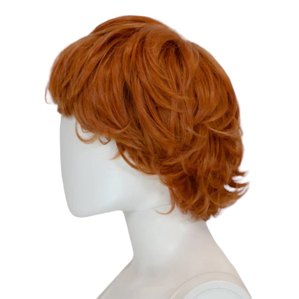 Epic Cosplay Aion Wig Autumn Orange Side View