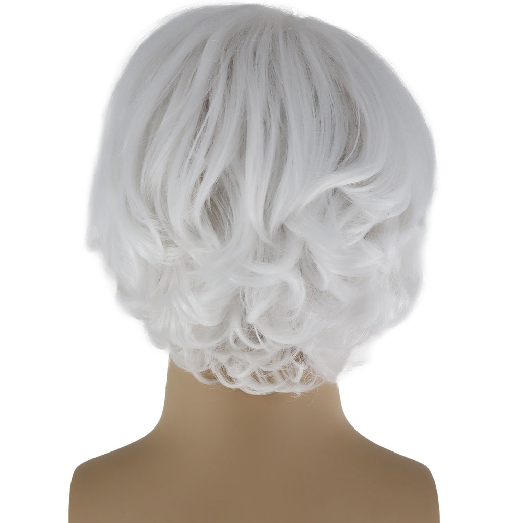 Epic Cosplay Aion Wig Classic White Back View Man