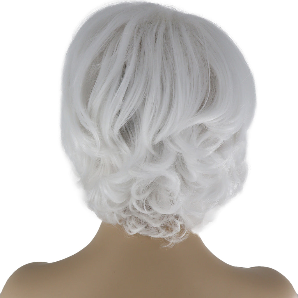 Epic Cosplay Aion Wig Classic White Side View Man