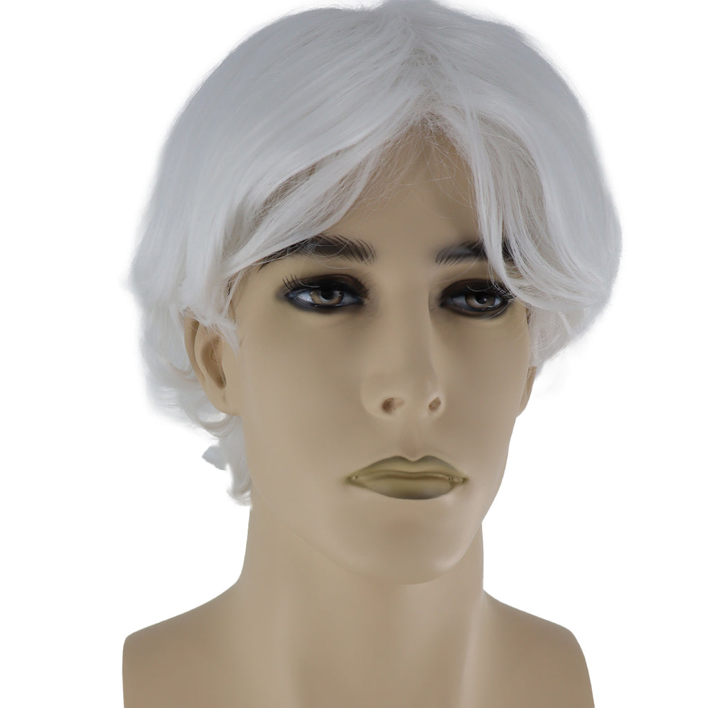 Epic Cosplay Aion Wig Classic White Front View Man