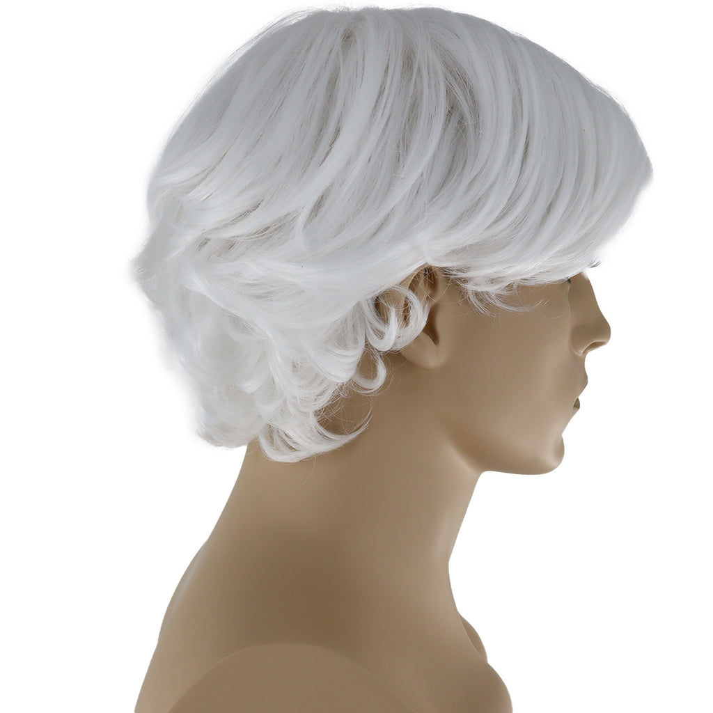 Epic Cosplay Aion Wig Classic White Side View Man