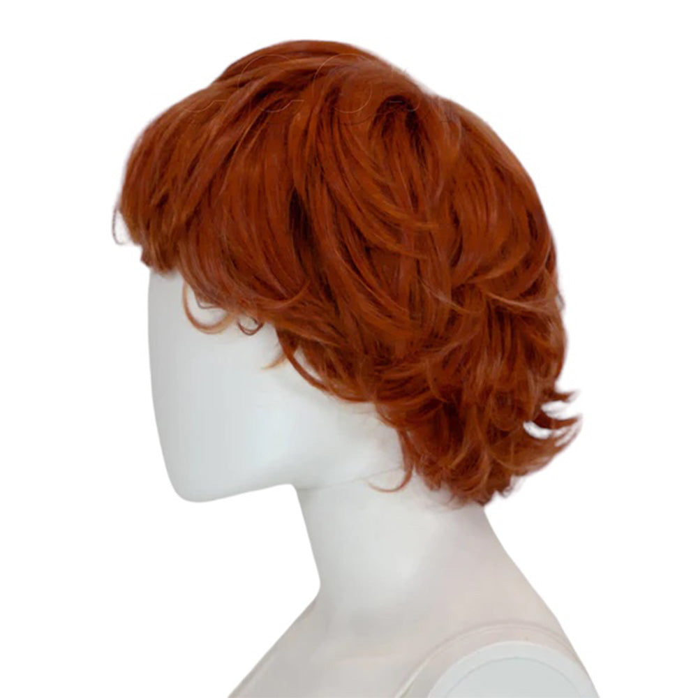 Epic Cosplay Aion Wig Copper Red Side View