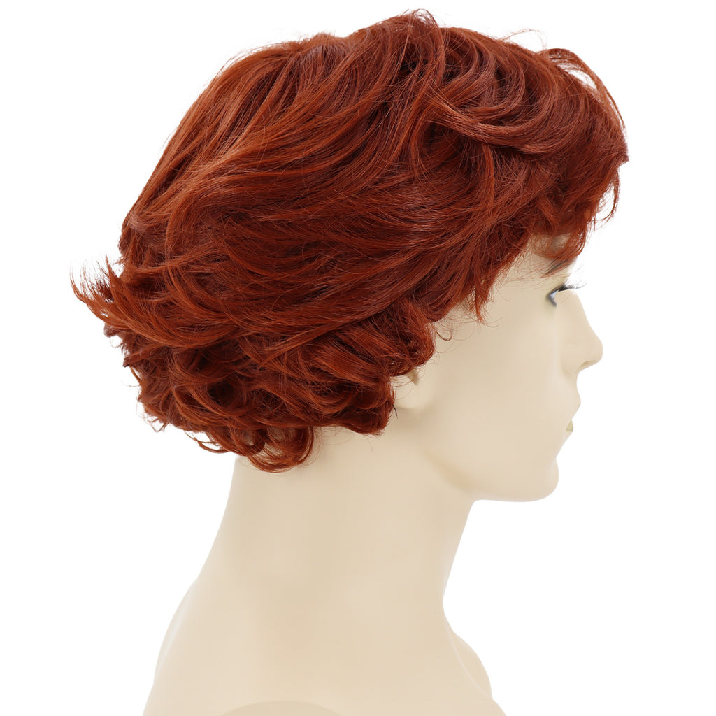 Epic Cosplay Aion Wig Copper Red Side View Man