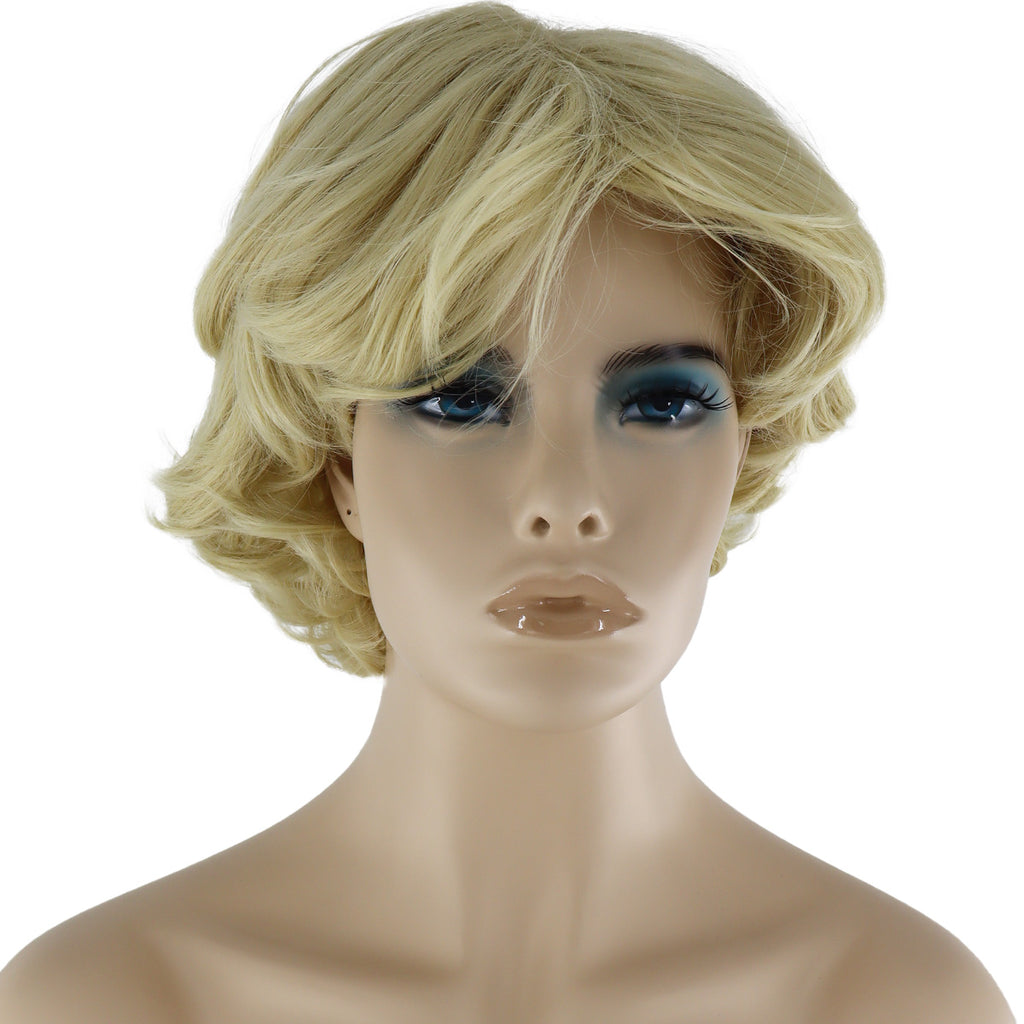 Epic Cosplay Aion Wig Natural Blond Front View Woman