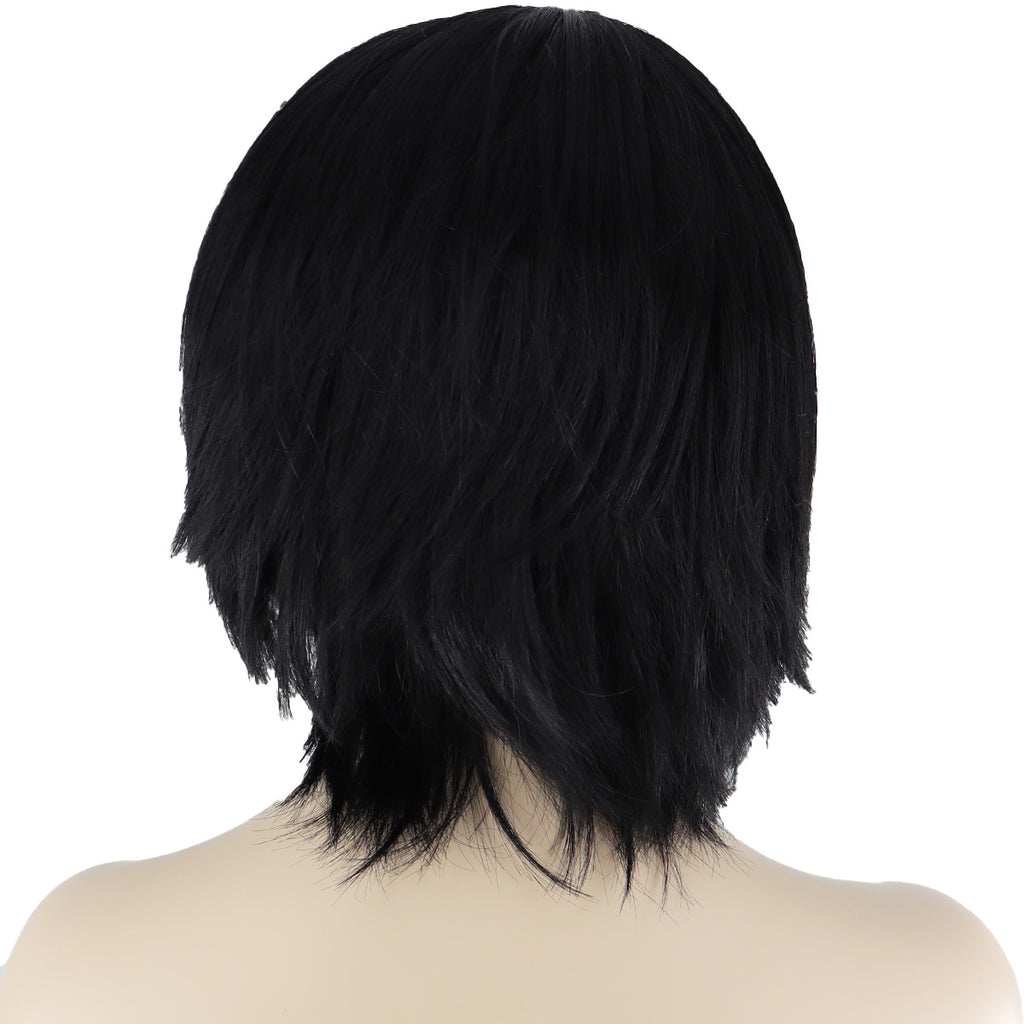 Epic Cosplay Aphrodite Wig Black Back View Woman