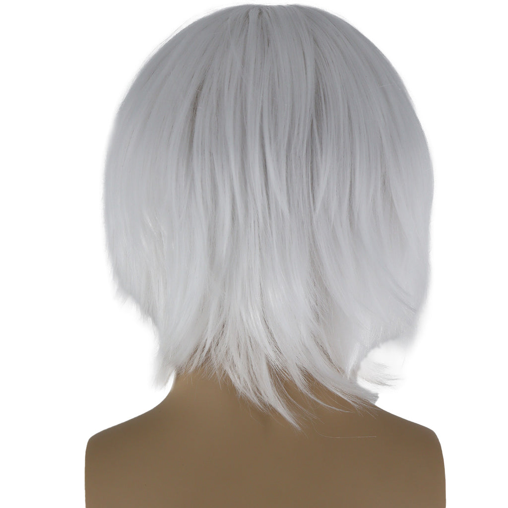 Epic Cosplay Aphrodite Wig Classic White Back View Man