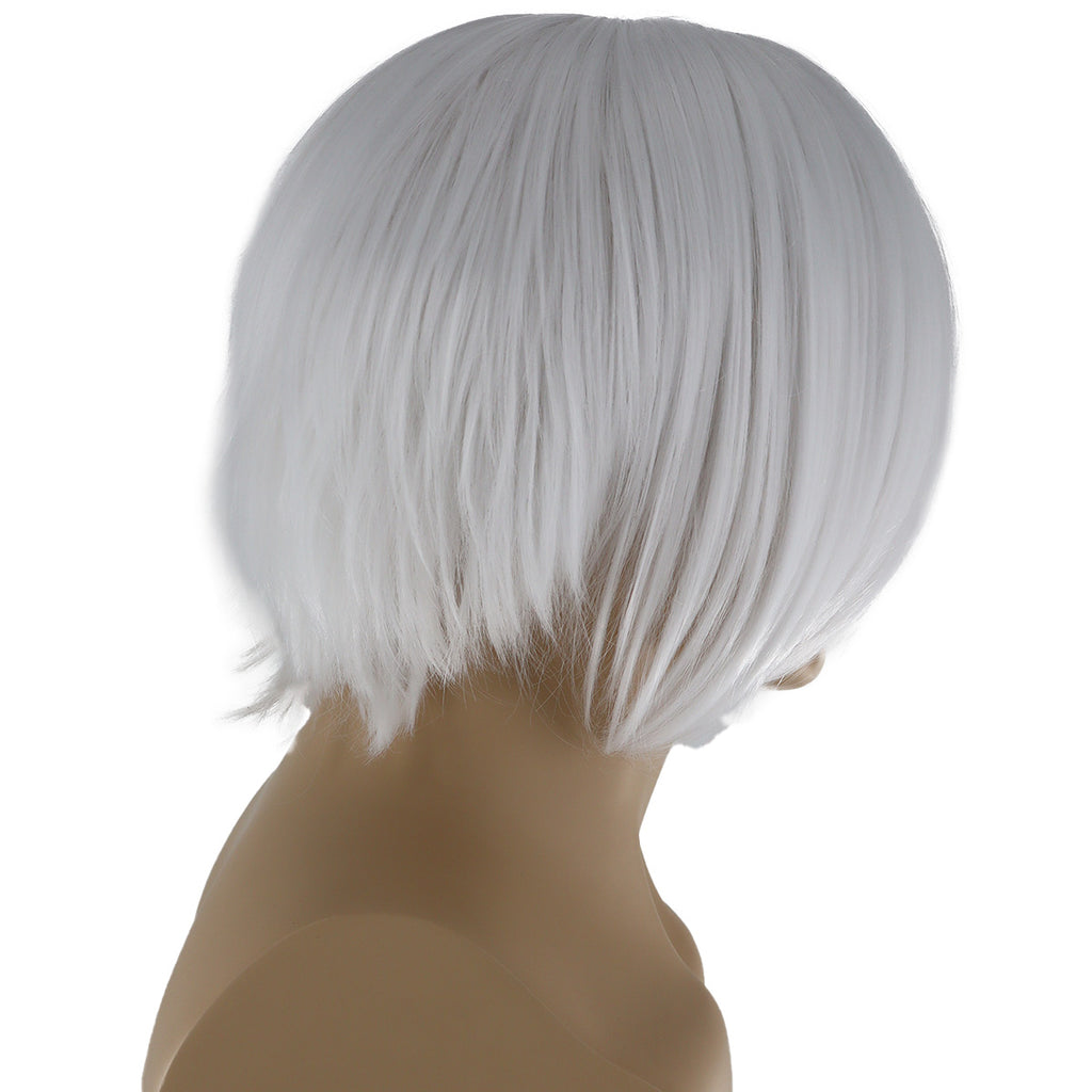 Epic Cosplay Aphrodite Wig Classic White Side View Man