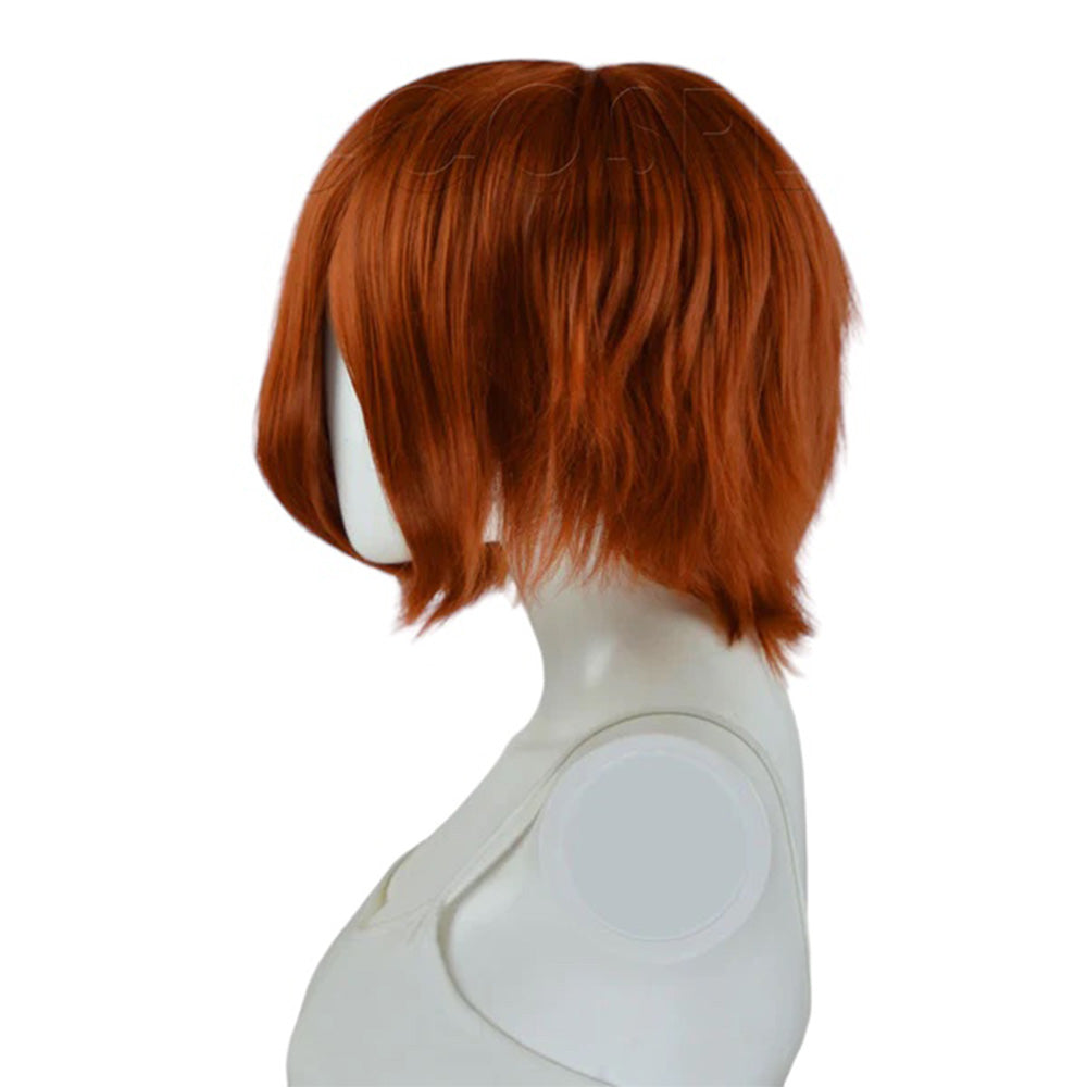 Epic Cosplay Aphrodite Wig Copper Red Side View