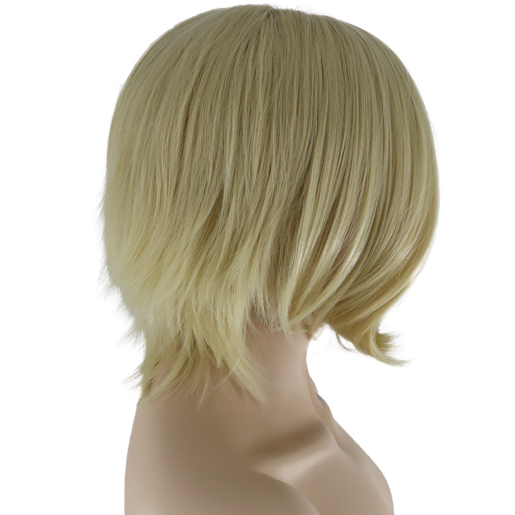 Epic Cosplay Aphrodite Wig Natural Blond Side View Woman