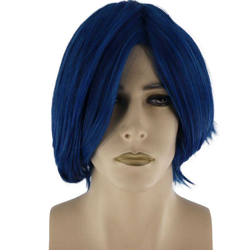 Epic Cosplay Aphrodite Wig Shadow Blue Front View Man