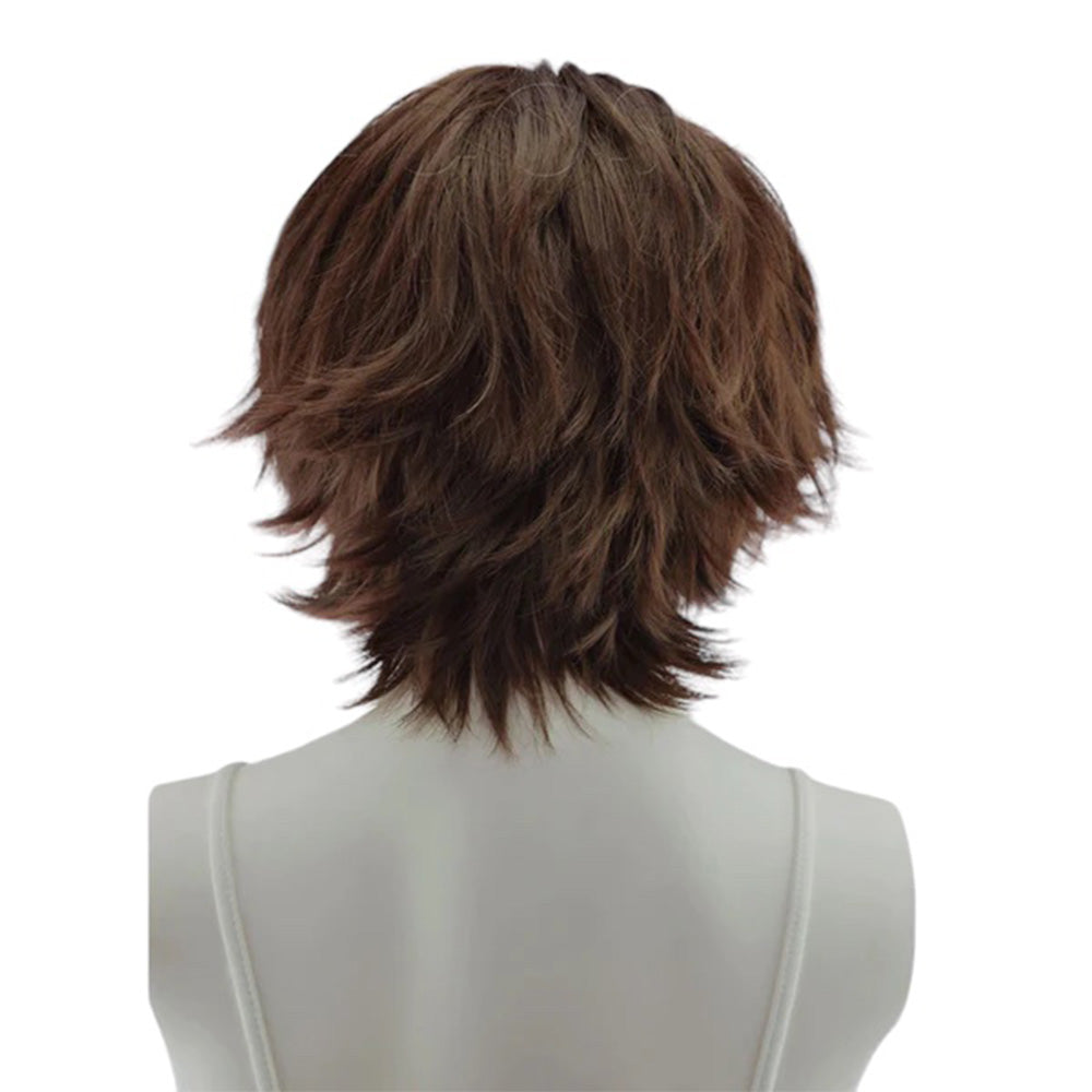Epic Cosplay Apollo Wig Dark Brown Back View