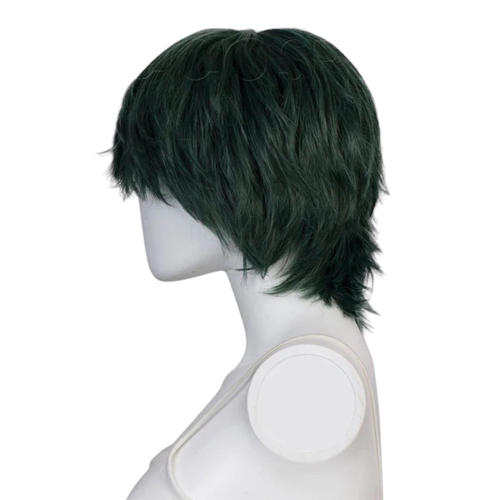 Epic Cosplay Apollo Wig Forest Green Side View
