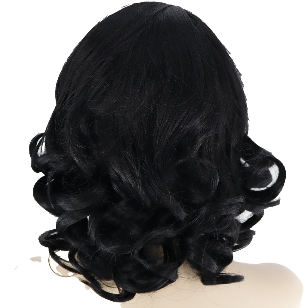 Epic Cosplay Wig Aries Black Back View Woman