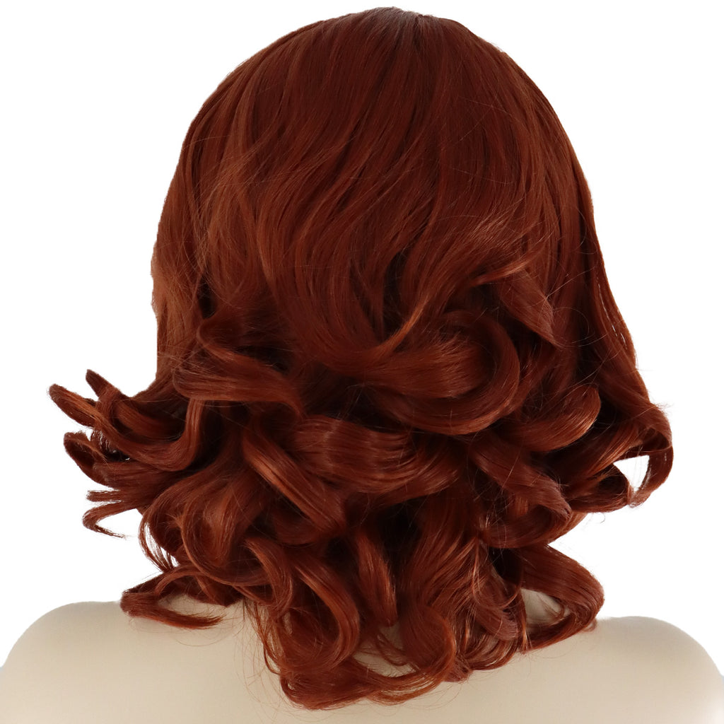 Epic Cosplay Wig Aries Copper Red Back View Woman