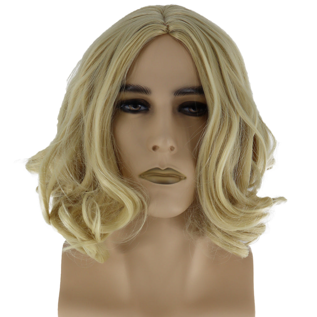 Epic Cosplay Wig Aries Natural Blond Front View Man