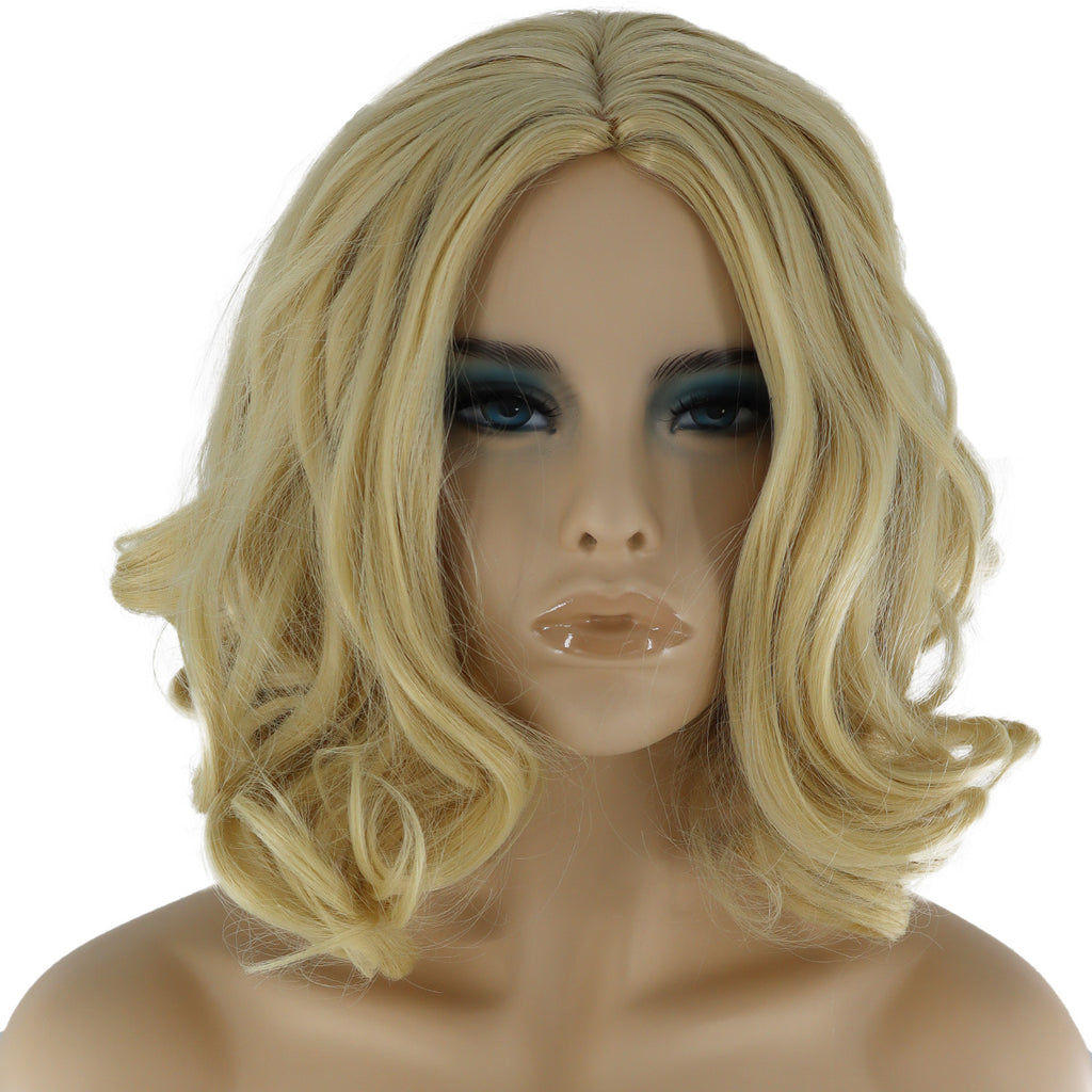 Epic Cosplay Wig Aries Natural Blond Front View Woman