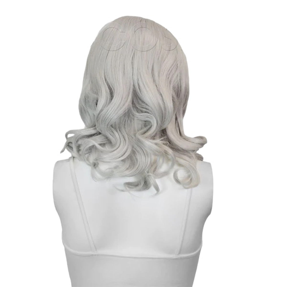 Epic Cosplay Aries Wig Silver Grey Back View