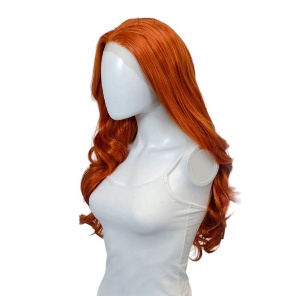 Epic Cosplay Astraea Wig Autumn Orange Side View
