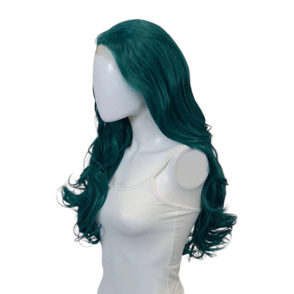 Epic Cosplay Astraea Wig Emerald Green Side View