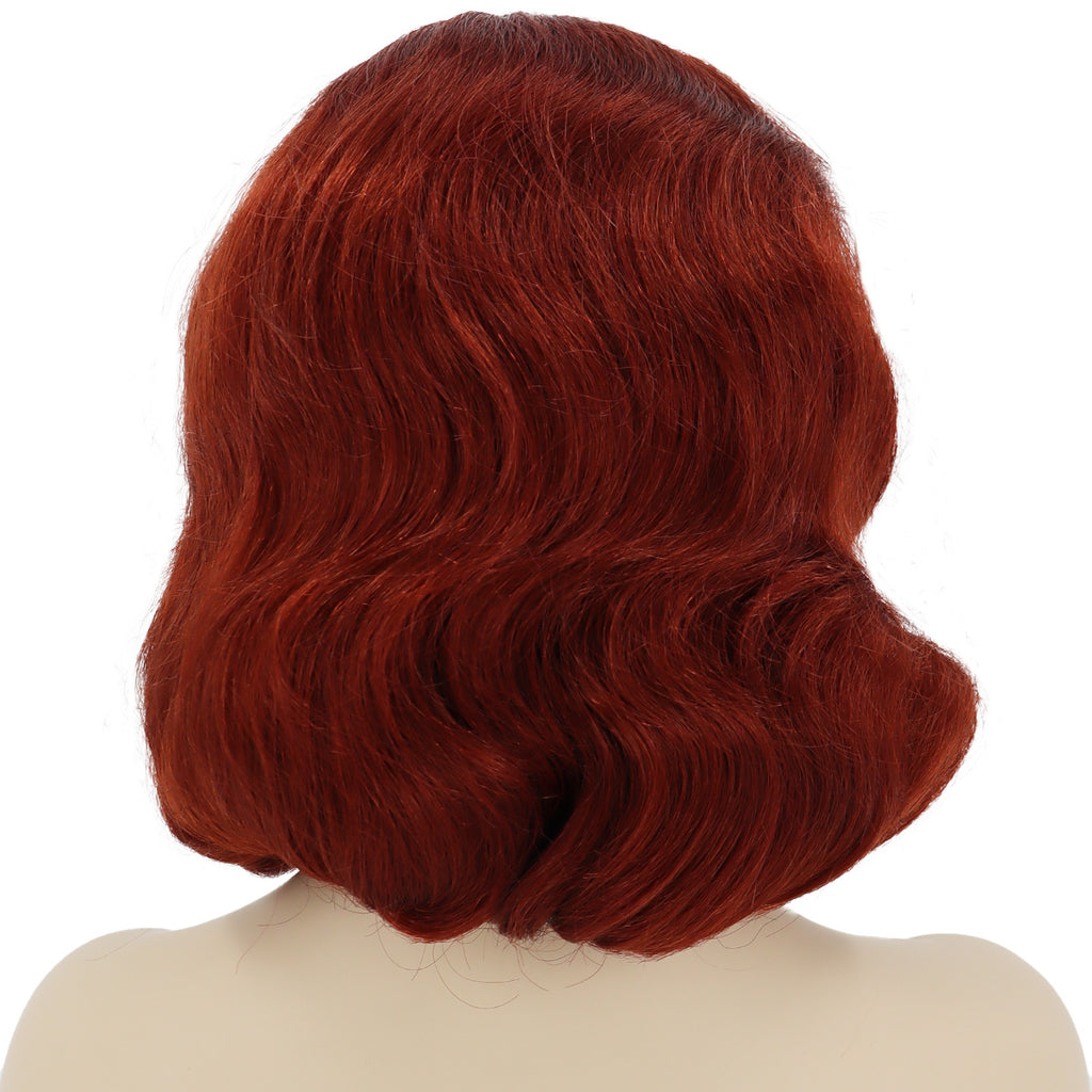 Eternity Wig by West Bay color Auburn Back View Woman