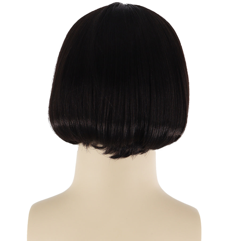 West Bay Eve Wig Dark Brown Back View Man