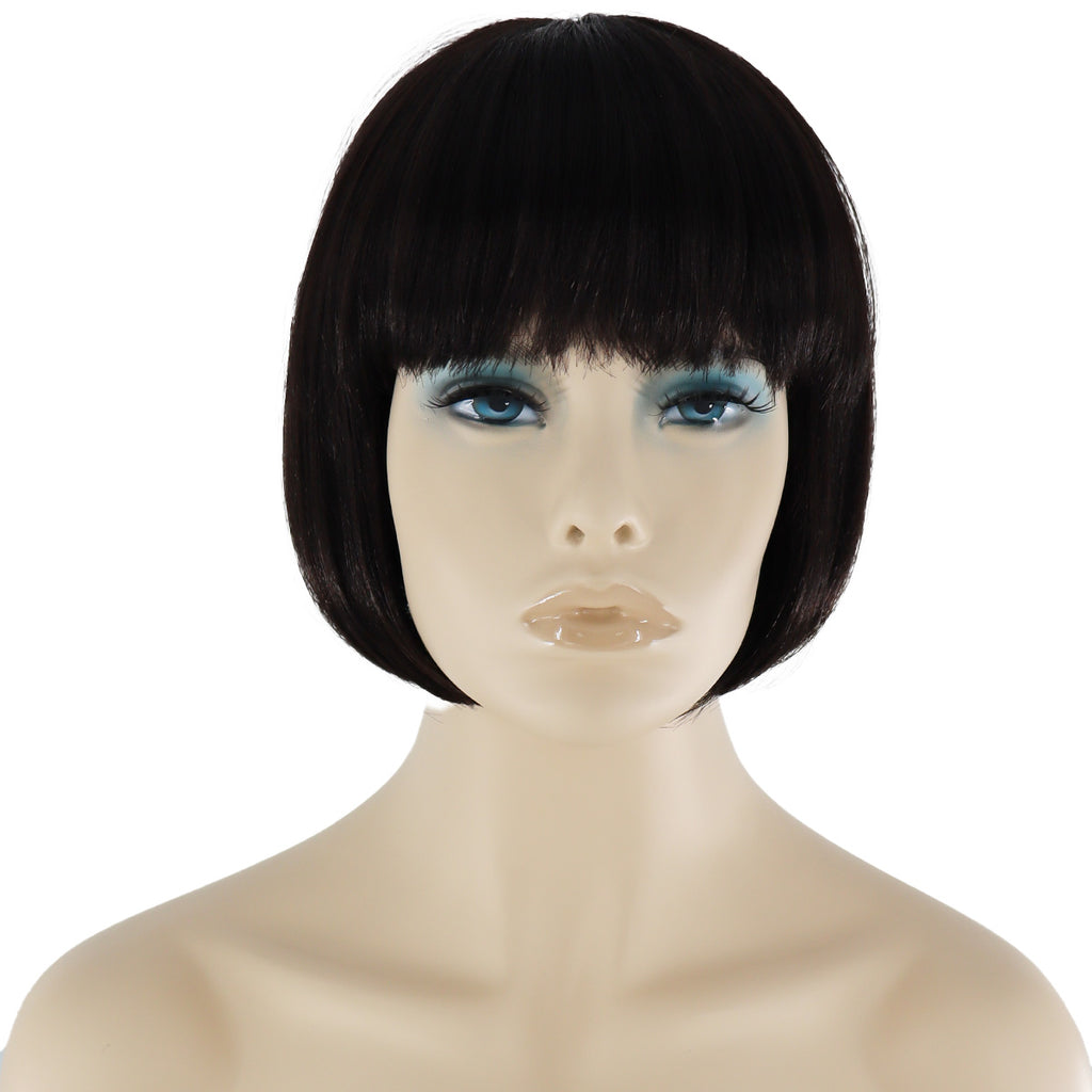 West Bay Eve Wig Dark Brown Front View Woman