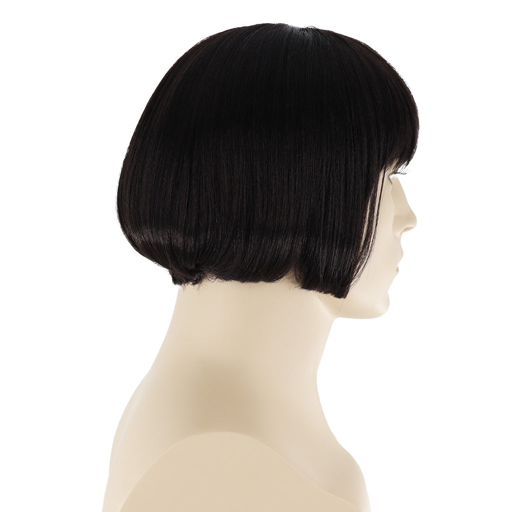 West Bay Eve Wig Dark Brown Side View Man