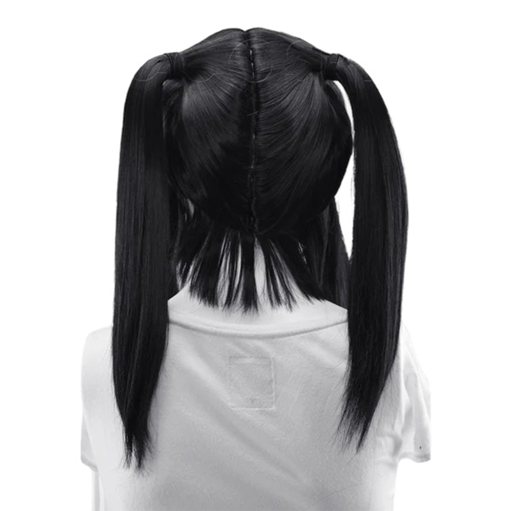 Epic Cosplay Gaia Wig Black Back View