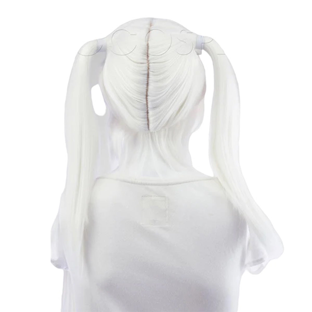 Epic Cosplay Gaia Wig Classic White Back View