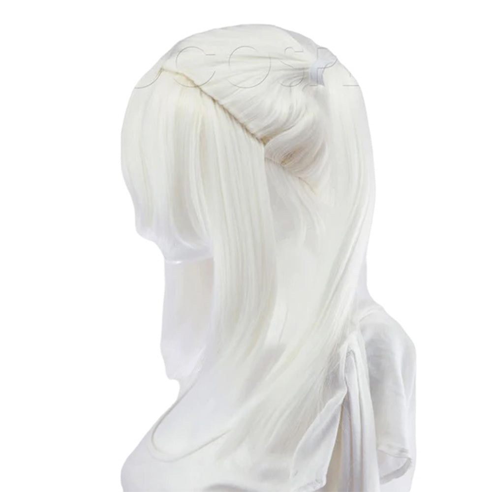 Epic Cosplay Gaia Wig Classic White Side View