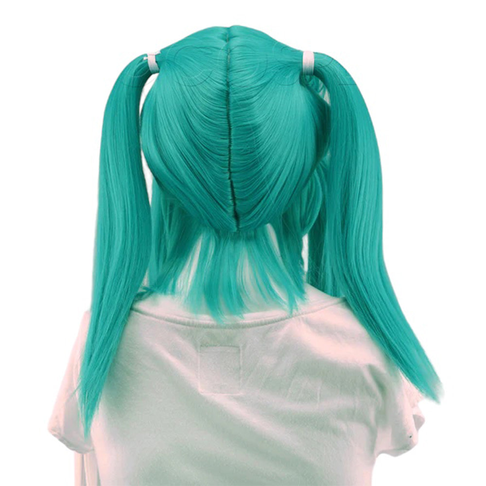 Epic Cosplay Gaia Wig Vocaloid Green Back View